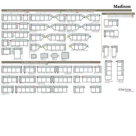 Madison Sofa Vermont Furniture | Modern Design Contemporary Furniture